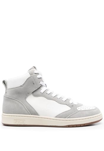 Polo Ralph Lauren Court hi-top suede trainers - Bianco