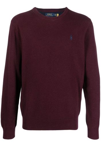 Polo Ralph Lauren Maglione girocollo con ricamo - Rosso