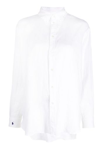 Polo Ralph Lauren long-sleeve linen shirt - Bianco