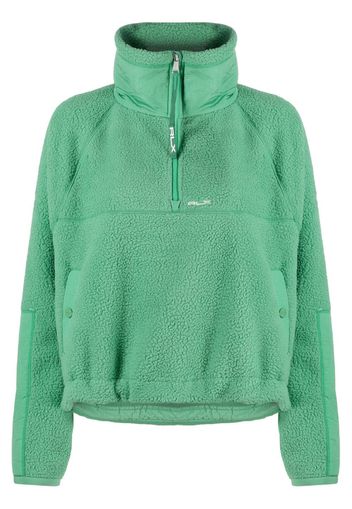 Polo Ralph Lauren half-zip teddy sweatshirt - Verde