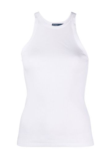 Polo Ralph Lauren ribbed cotton tank top - Bianco