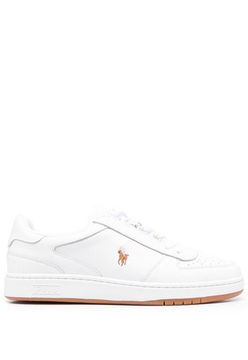 Polo Ralph Lauren Polo Court low-top leather sneakers - Bianco