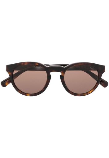 Polo Ralph Lauren round-frame sunglasses - Marrone