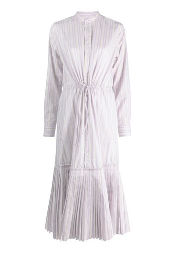 Polo Ralph Lauren stripe-print midi shirt dress - Viola
