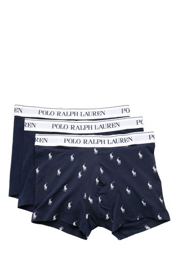 Polo Ralph Lauren logo-print boxer set - Blu