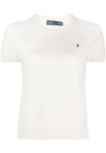 Polo Ralph Lauren Polo Pony short-sleeve jumper - Toni neutri