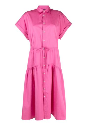 Polo Ralph Lauren Canna tiered cotton shirt dress - Rosa