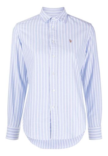 Polo Ralph Lauren Polo Pony motif striped shirt - Blu