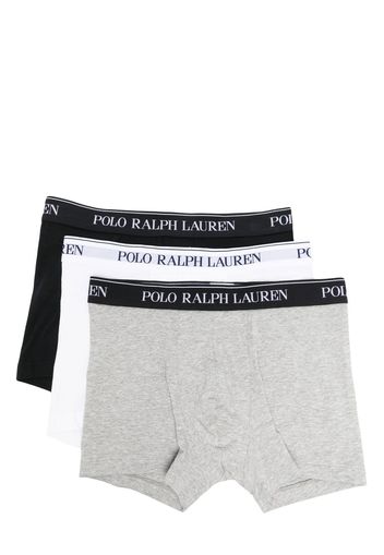 Polo Ralph Lauren pack of 3 logo waistband briefs - Bianco