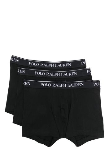 Polo Ralph Lauren pack of 3 logo waistband briefs - Nero