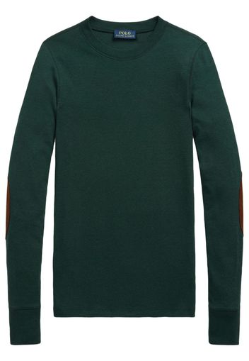 Polo Ralph Lauren 361S TENCEL RIB-LSL-PLO - Verde