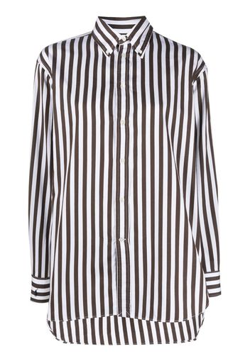 Polo Ralph Lauren long-sleeve striped shirt - Marrone