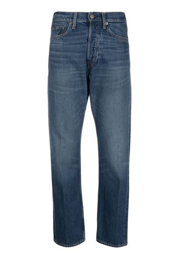 Polo Ralph Lauren 3X1 Rigid high-waist cropped jeans - Blu