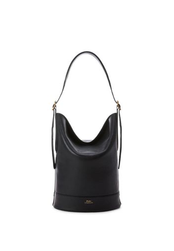 Polo Ralph Lauren Borsa tote Vachetta con stampa - Nero