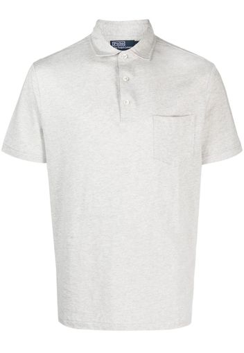 Polo Ralph Lauren cotton-blend polo shirt - Grigio