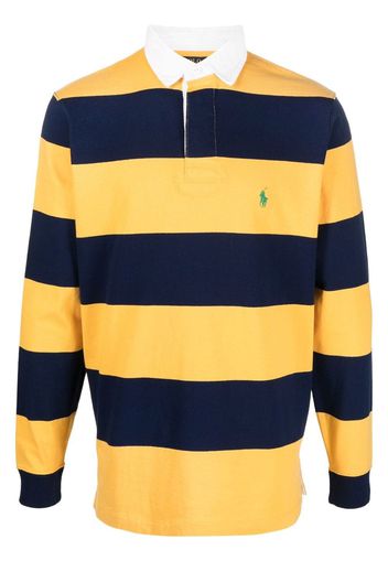 Polo Ralph Lauren embroidered-logo polo shirt - Blu