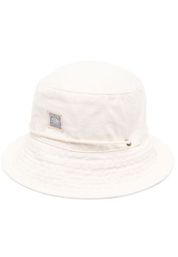 Polo Ralph Lauren logo-patch denim bucket hat - Toni neutri