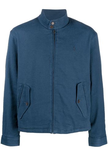 Polo Ralph Lauren stand-up collar shirt jacket - Blu