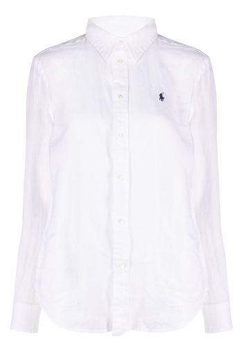 Polo Ralph Lauren Polo Pony linen shirt - Bianco