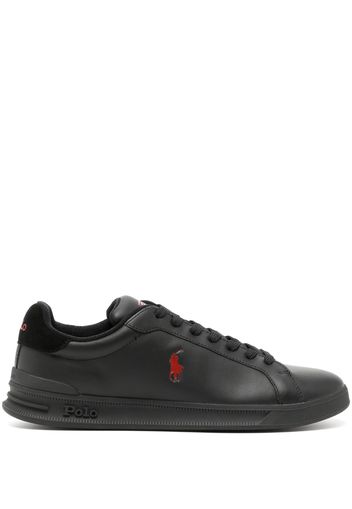 Polo Ralph Lauren embroidered-pony low-top sneakers - Nero