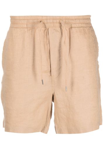 Polo Ralph Lauren logo-patch thigh-length shorts - Toni neutri