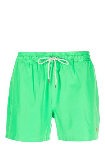 Polo Ralph Lauren logo-embroidered swim shorts - Verde