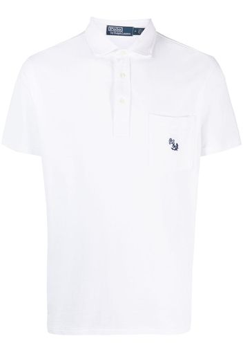 Polo Ralph Lauren Anchor cotton polo shirt - Bianco