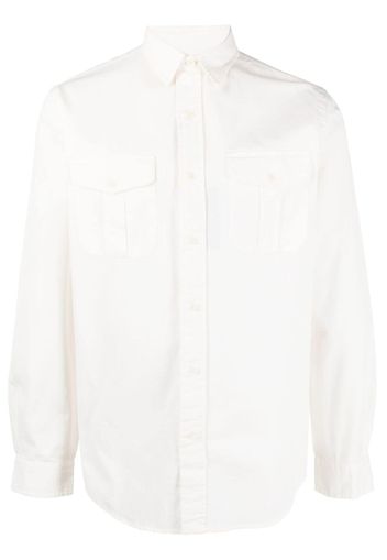 Polo Ralph Lauren CLRNGRNBXS-LONG SLEEVE-SPORT SHIRT - Bianco