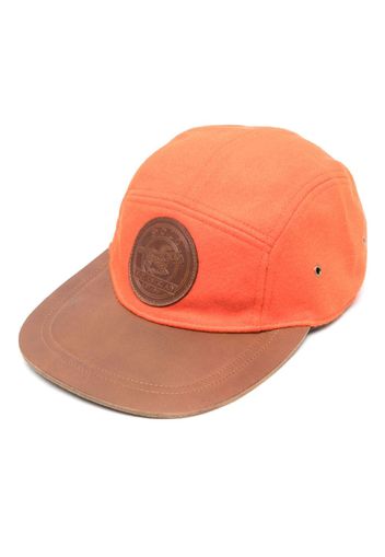 Polo Ralph Lauren logo-patch felted cap - Arancione