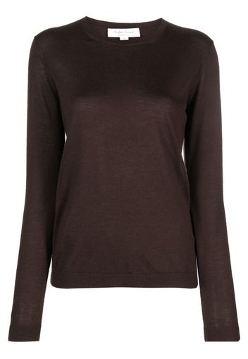 Polo Ralph Lauren fine-knit crew-neck cashmere jumper - Marrone