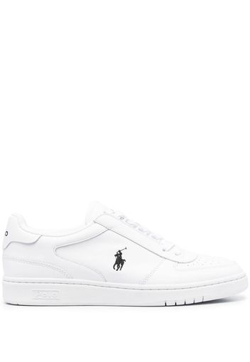 Polo Ralph Lauren logo-print lace-up sneakers - Bianco