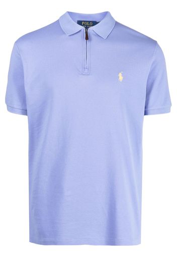 Polo Ralph Lauren Polo Pony half-zip polo shirt - Blu