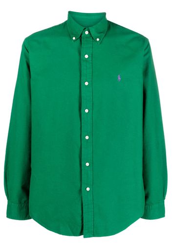 Polo Ralph Lauren Polo Pony-embroidered cotton shirt - Verde