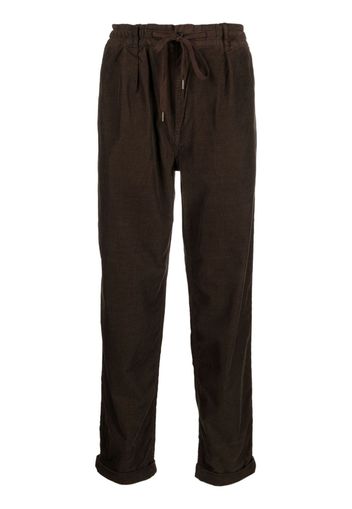 Polo Ralph Lauren drawstring straight-leg trousers - Marrone