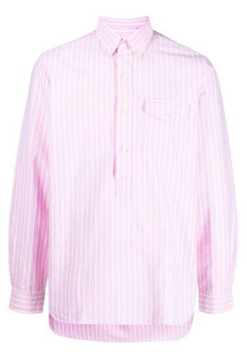 Polo Ralph Lauren stripe-pattern cotton shirt - Rosa