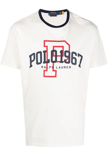 Polo Ralph Lauren logo-print cotton T-shirt - Bianco