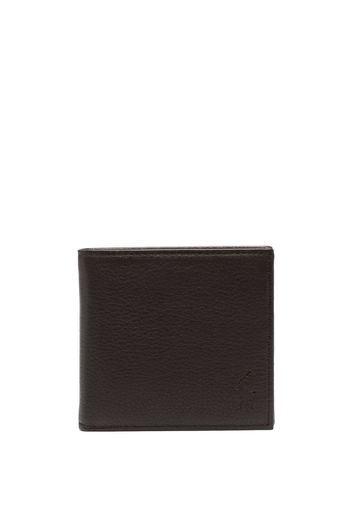 Polo Ralph Lauren bi-fold leather wallet - Marrone