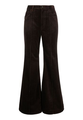 Polo Ralph Lauren corduroy flared trousers - Marrone