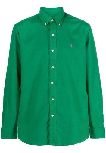 Polo Ralph Lauren Polo Pony logo-embroidered cotton shirt - Verde