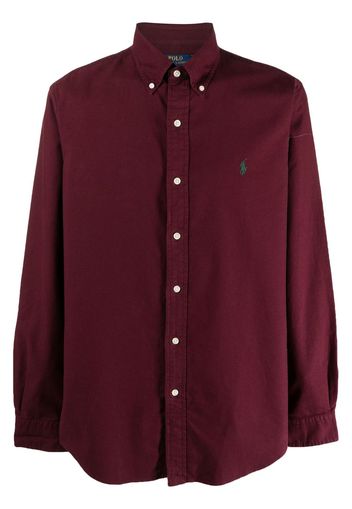 Polo Ralph Lauren Polo Pony-embroidered cotton shirt - Viola