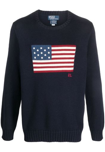 Polo Ralph Lauren round-neck cotton jumper - Blu