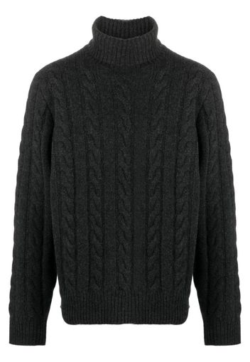 Polo Ralph Lauren cable-knit roll-neck jumper - Grigio