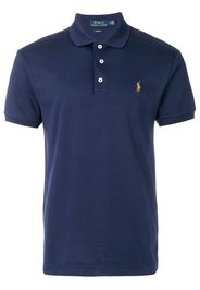 Polo con logo ricamato