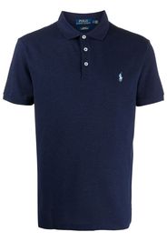 logo embroidered polo shirt