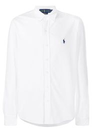 logo embroidered shirt