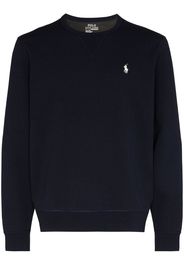 logo-embroidered sweatshirt