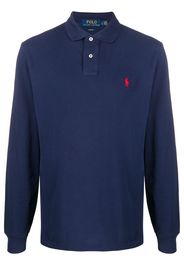 long-sleeved polo shirt