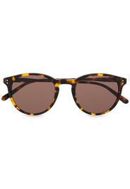 round tortoiseshell sunglasses