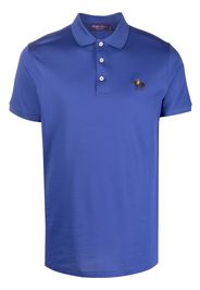 Polo Ralph Lauren embroidered logo polo shirt - Blu