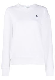 plain long-sleeve sweatshirt